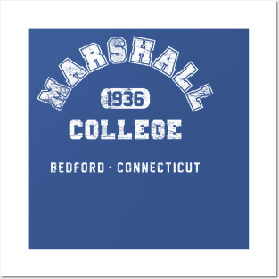 Marshall College 1936 (aged look) Posters and Art